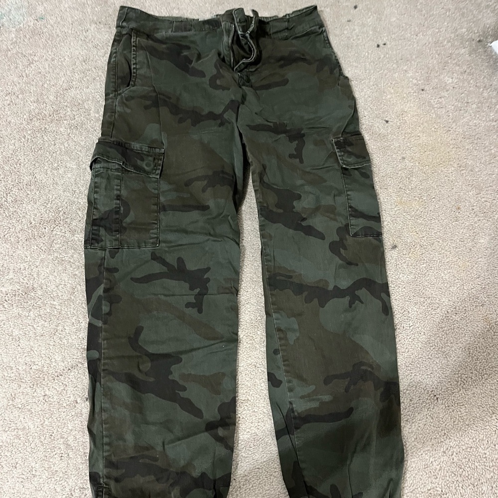Camo cargo pants